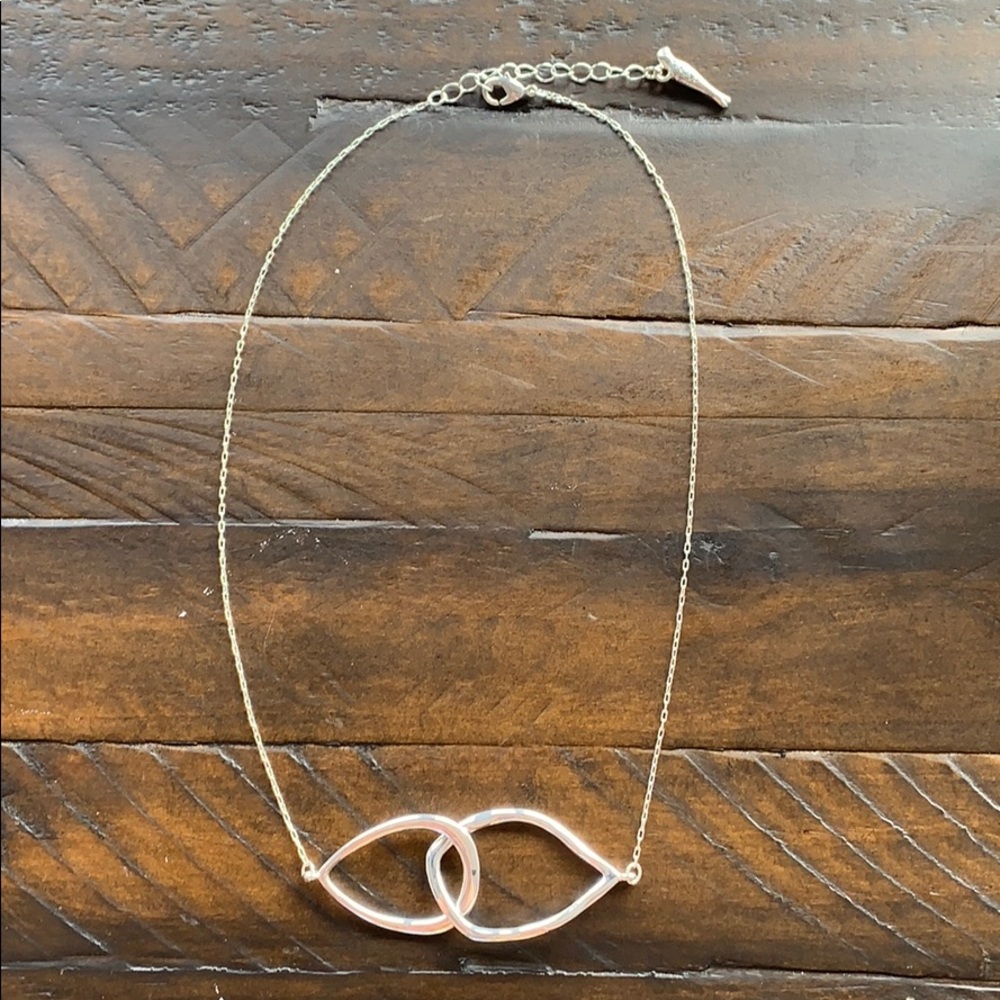 Chloe + Isabel Interlocking Teardrop Necklace